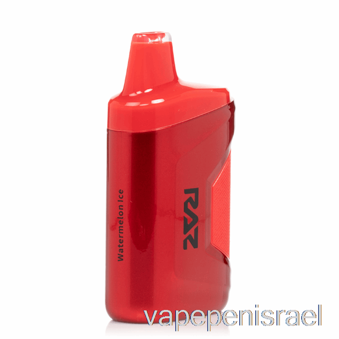 חד פעמי Vape Israel Raz Ca6000 0% אפס ניקוטין קרח אבטיח חד פעמי